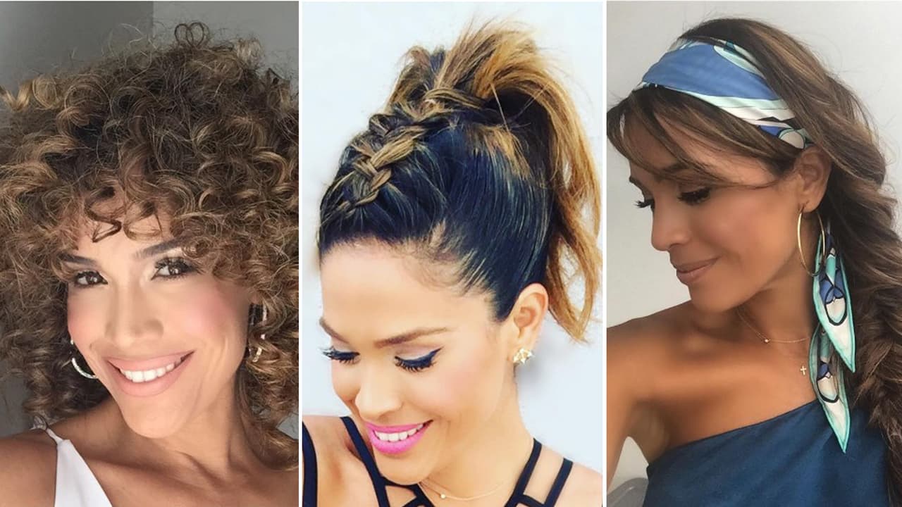 Atrévete a experimentar con tu cabello, inspírate en los looks de Karla Martínez