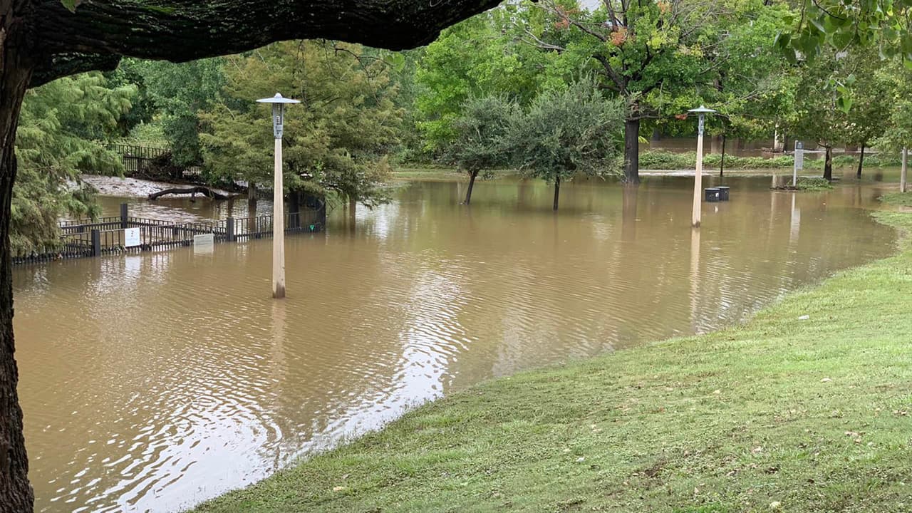 Las lluvias se detuvieron el miércoles aunque el cielo seguía nublado.