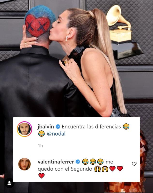 Los fans de Balvin reaccionaron con una ola de comentarios, en la cual destaca el texto de 
<b>Valentina Ferrer, la novia de Balvin.</b>
<br>