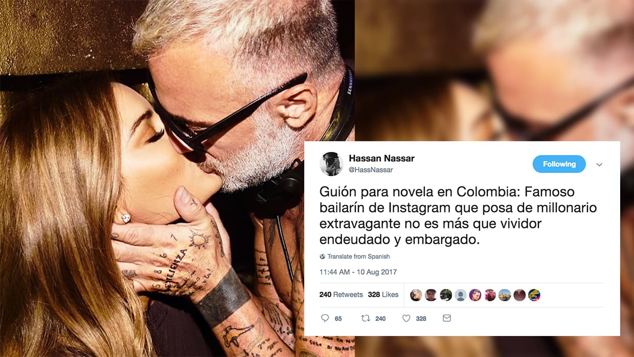 Desde siempre, la relación estuvo bajo los reflectores de las redes sociales. De hecho, hubo una lluvia de tweets y memes cuando se anunció que el millonario había sufrido un embargo de parte de sus bienes en Italia.