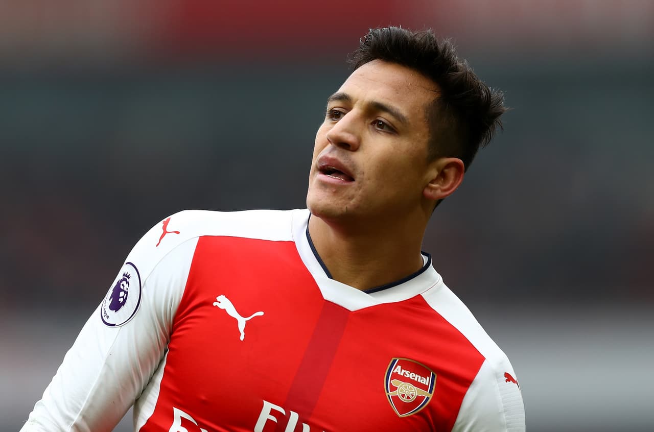 2. Alexis Sánchez (Arsenal) - Valor de mercado: 65 millones de euros (aumentó 10 millones)