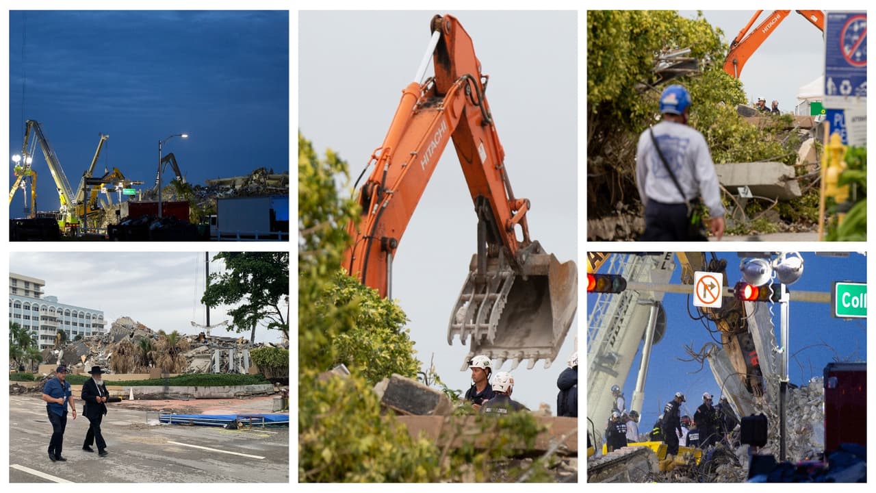 La prensa entra a la zona cero del derrumbe: estas son las imágenes de lo que encontraron