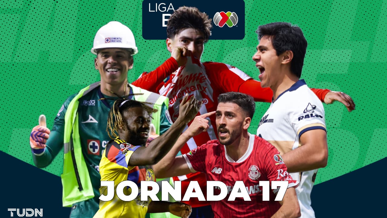 Así se juega y puedes ver la Jornada 17 de Apertura 2025