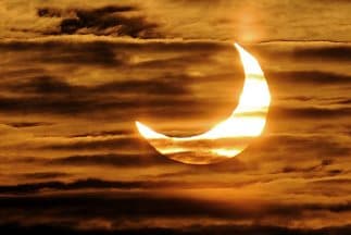 El eclipse tendrá una duración de 2 minutos y 47 segundos.