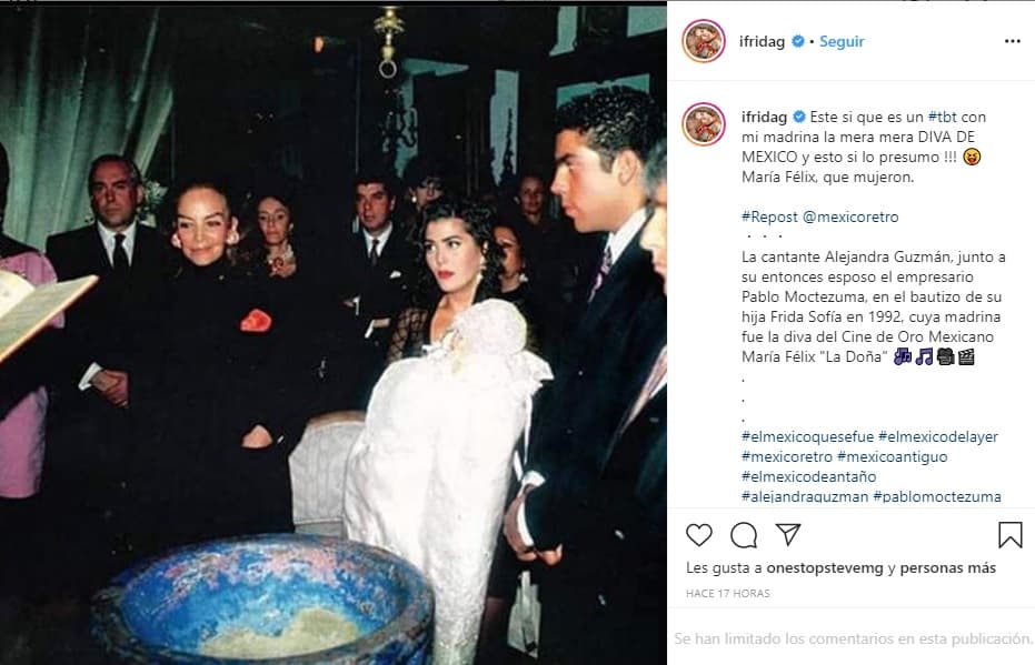 En noviembre de 2019 lo reiteró en una entrevista para el canal de YouTube de El Escorpión Dorado. En esa ocasión, mencionó que quería llevar el de la actriz María Félix, quien fue su madrina de bautizo. 
<br>