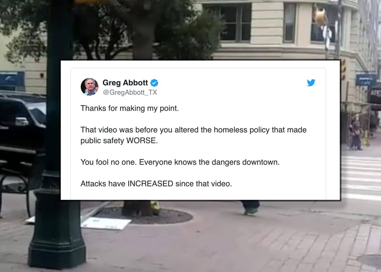 Alcalde de Austin y gobernador de Texas vuelven a discutir en Twitter por indigentes en la ciudad