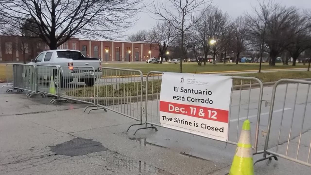 Así luce el Cerrito de Tepeyac tras removerse temporalmente la Imagen de la Virgen de Guadalupe