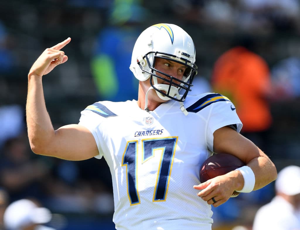3)
<b>Philip Rivers</b>. El quarterback de los Chargers no logró que LA superara a Kansas City (38-28) pero se fue 34 de 51 pases para 424 yardas y tres envíos de anotación.