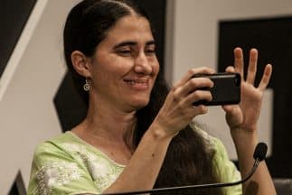 La bloguera cubana Yoani Sánchez.