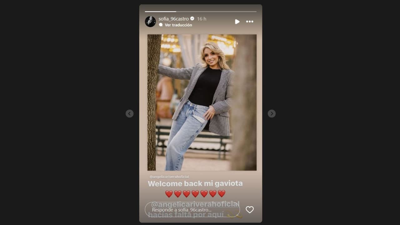 Sofía Castro da la bienvenida su mamá en redes sociales.