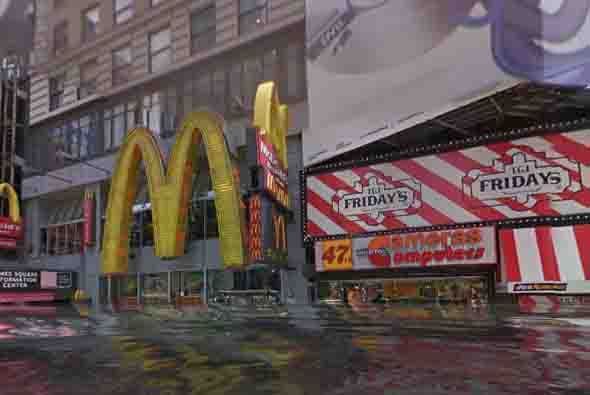 Estos cambios en el clima se han producido por causas naturales y muchos estudios actuales afirman que también el hombre contribuye. Otro ángulo de la ciudad de Nueva York. Foto tomada del sitio worldunderwater.org.