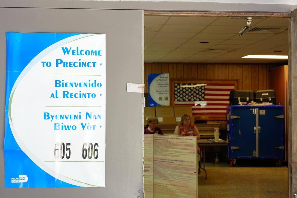 Las elecciones primarias de este martes en Florida se realizaron con poca afluencia de votantes.