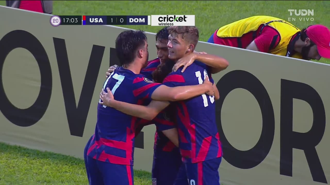 ¡Se abre el marcador! Team USA lo gana 1-0 con gran cabezazo de Wolff
