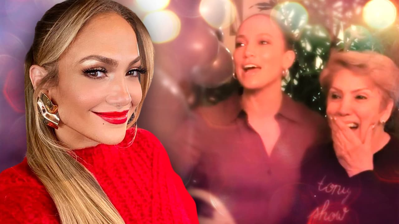 La sorpresa de cumpleaños con la que JLo hizo llorar a su mamá