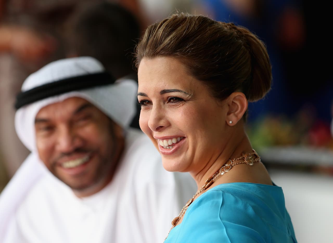 La princesa Haya de 45 años, hermana del rey Abdullah de Jordania, es una de las seis esposas del jeque.