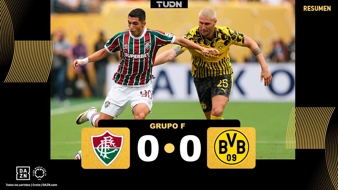 Fluminense y Borussia Dortmund se perdonan en New Jersey 