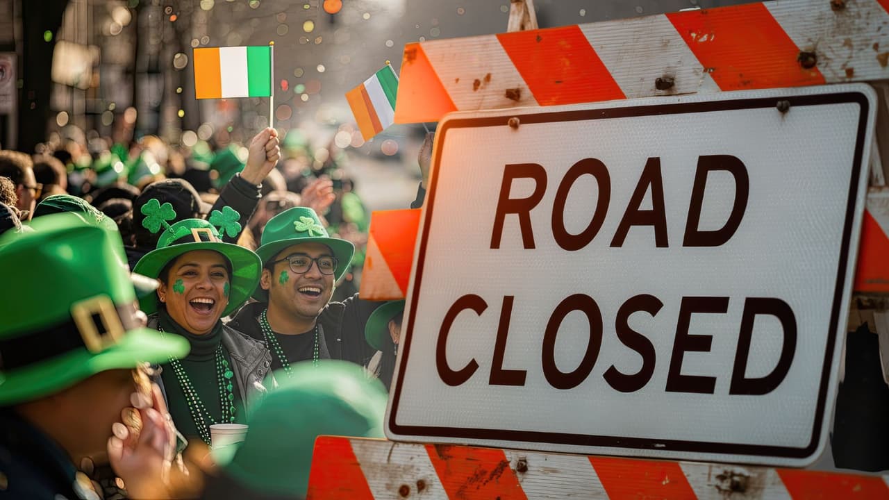 Qué calles estarán cerradas en Dallas por el desfile de St. Patrick’s Day 2026