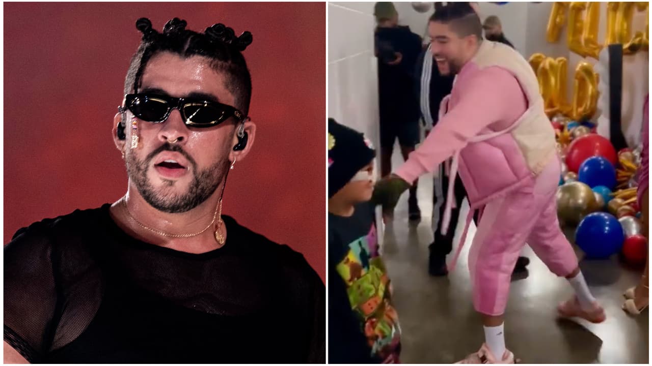 Bad Bunny tuvo un enternecedor gesto con un pequeño fan y no es la primera vez que lo hace