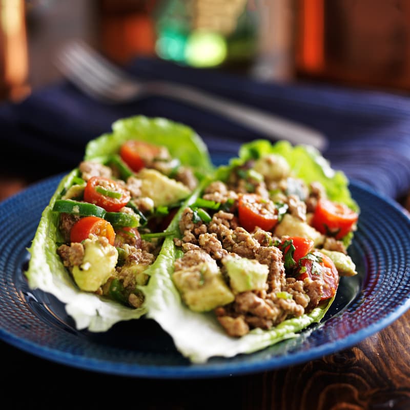 Lettuce tacos