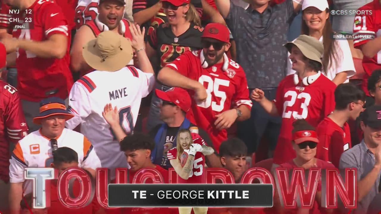 ¡San Francisco lo va a ganar! TD de George Kittle