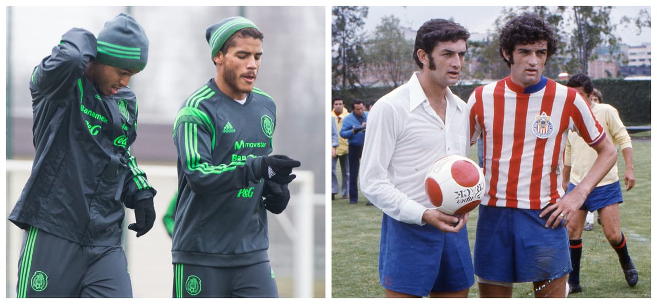 Los que sí son hermanos y compartieron cancha o portaron la verde en tiempos distintos.