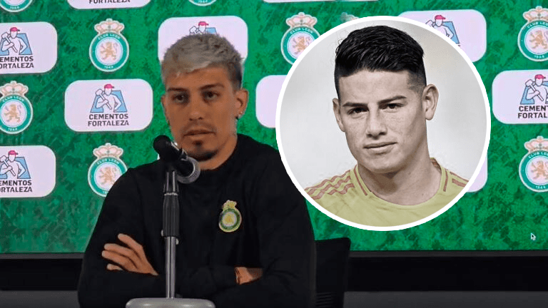 ¿Jugador del León adelanta fichaje de James en plena conferencia?