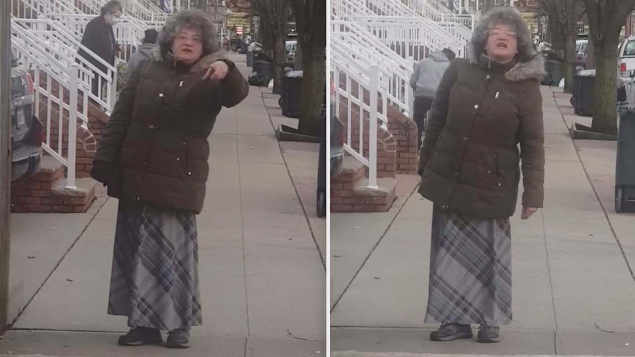 Otra 'Karen' grita insultos raciales a mujer negra mientras caminaba por una calle de Nueva Jersey