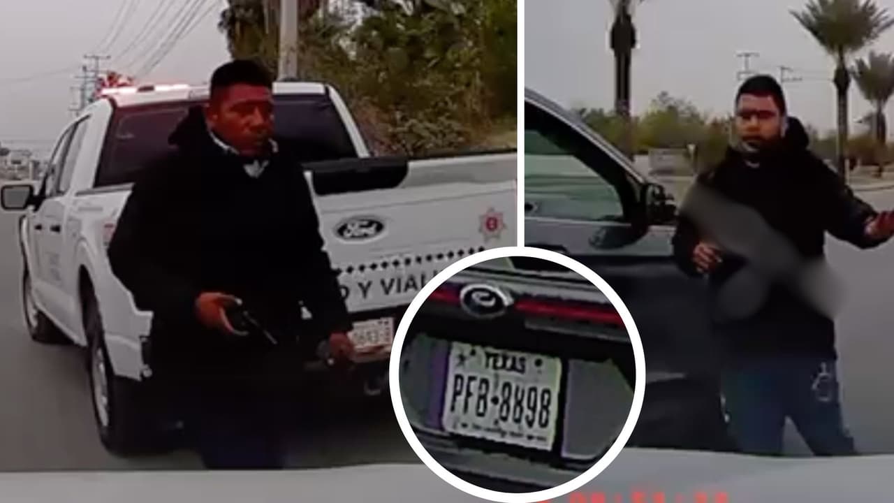 Hombres armados y con placas de Texas intentan detener a una pareja en Nuevo Laredo