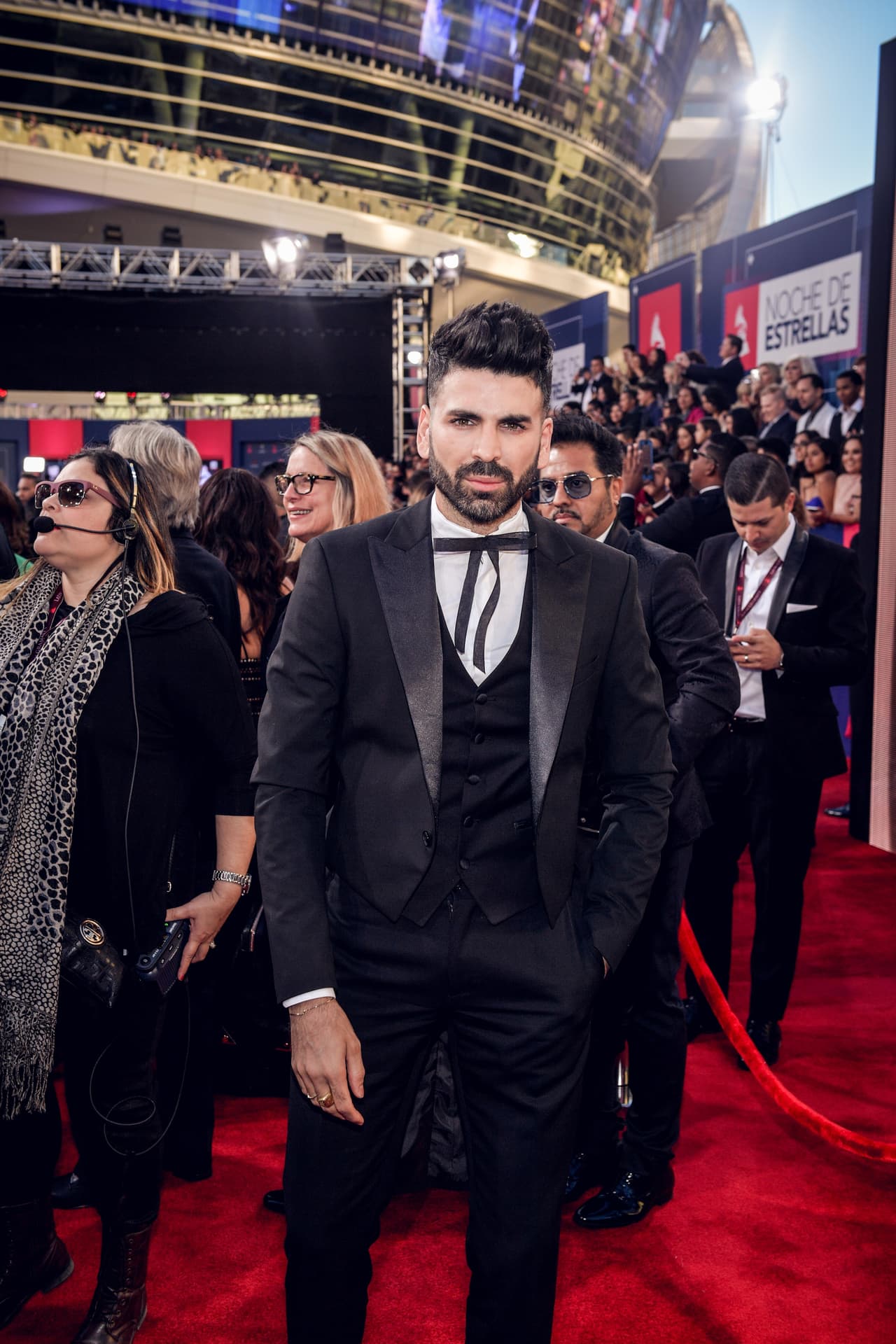 Jomari Goyso hizo gala del buen gusto.