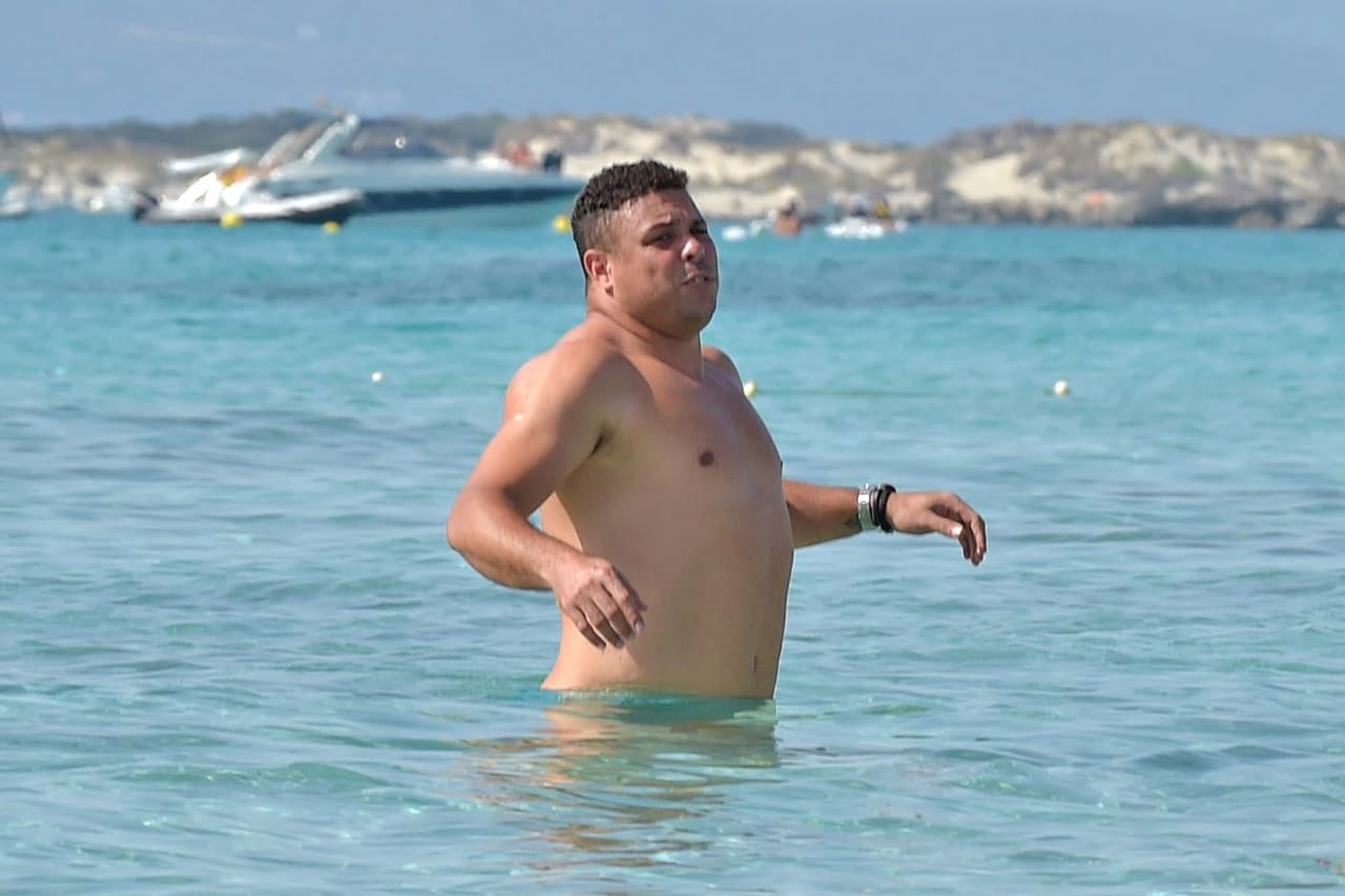 Esta no es la primera vez que el brasileño elige este lugar para salir a pasear.