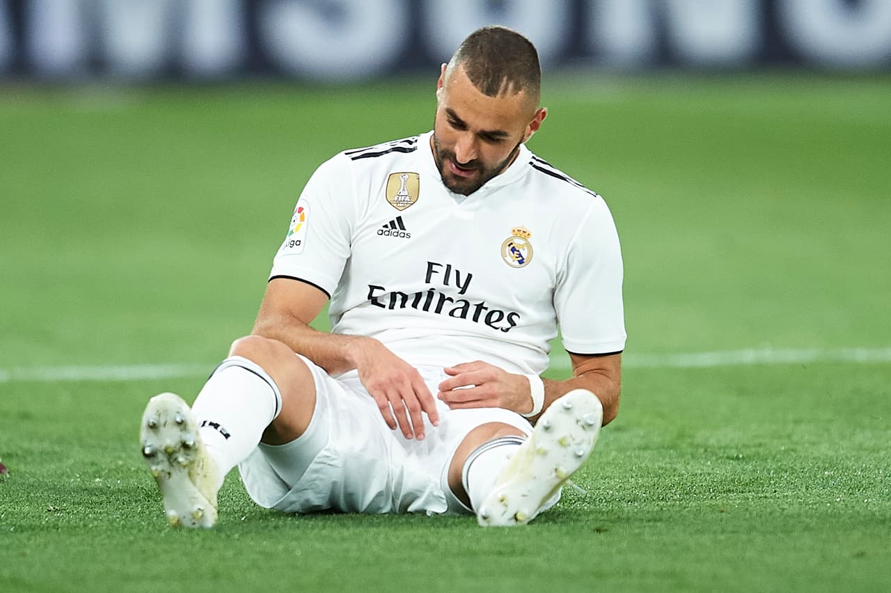 Lesión de Benzema no es grave