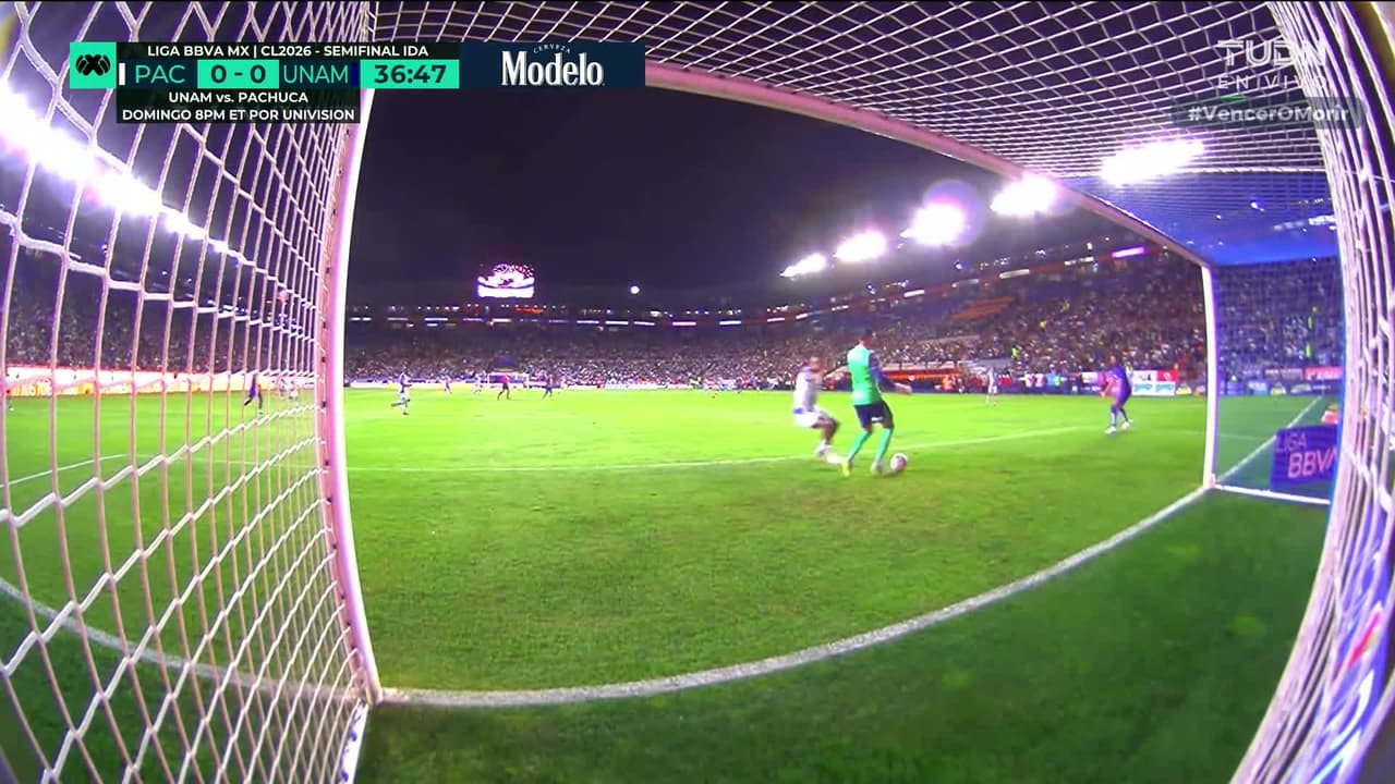 ¡GOL!  anota para Pachuca. Oussama Idrissi