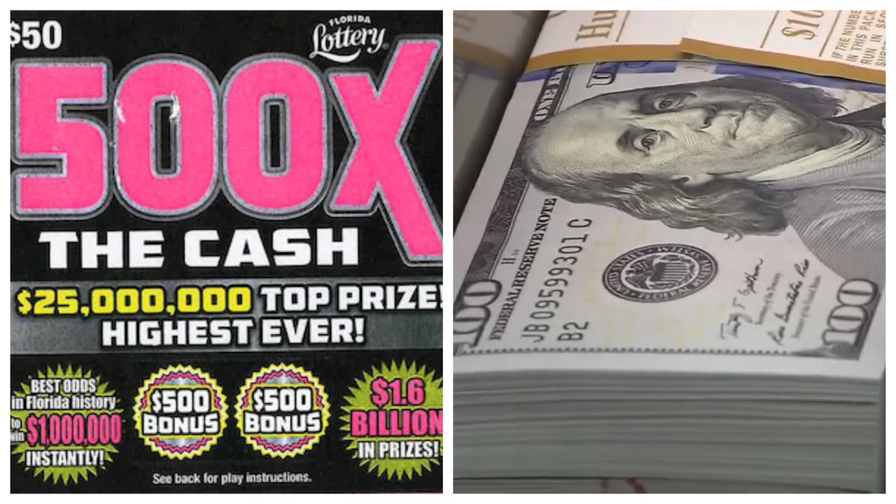 Un residente de St. Petersburg se hizo millonario con un juego de rasca y gana