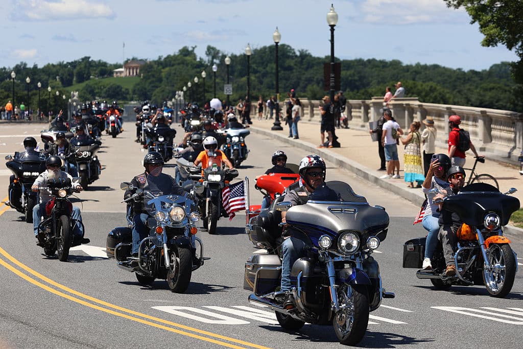 El sábado también fue un día de acción, pues los voluntarios de este evento se reunieron en el estacionamiento norte del Pentágono.