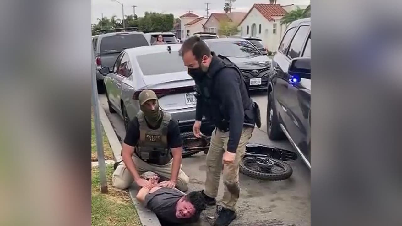 ICE podría presentar cargos contra Ricardo González, ciudadano estadounidense sometido por agentes en Long Beach