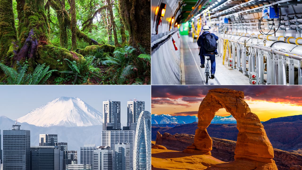 De parques en EEUU a bosques remotos: estas son las 'Siete Maravillas del Mundo' en 2021