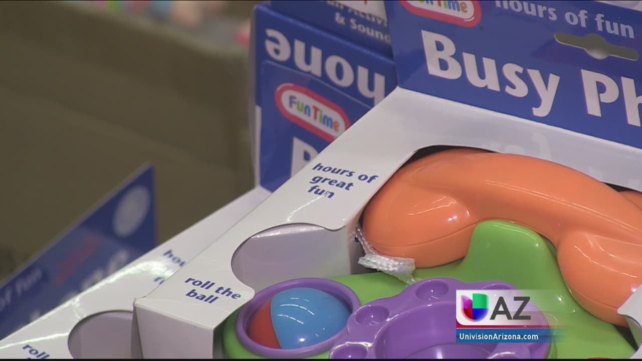 Colecta de juguetes para albergue infantil en Phoenix