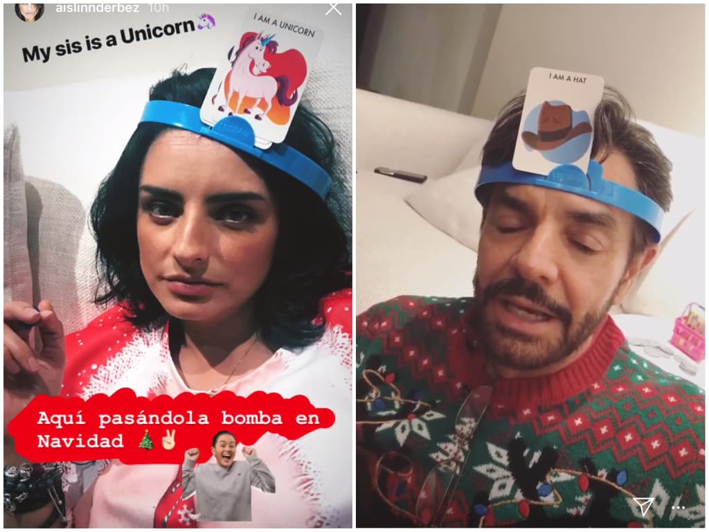 Más tarde, Eugenio y Aislinn se divirtieron con algunos juegos de adivinanzas.