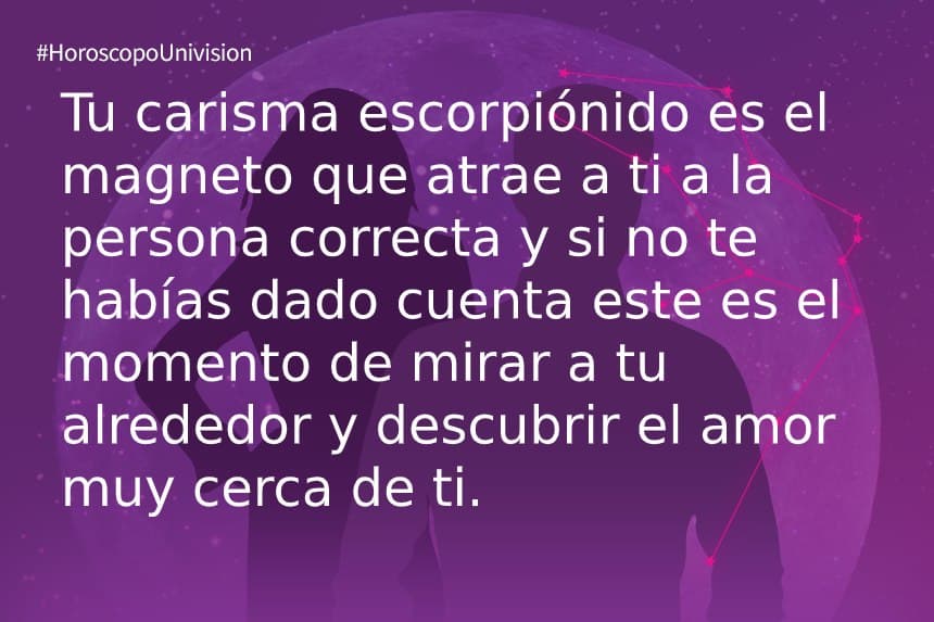 Escorpión 24 de diciembre de 2019