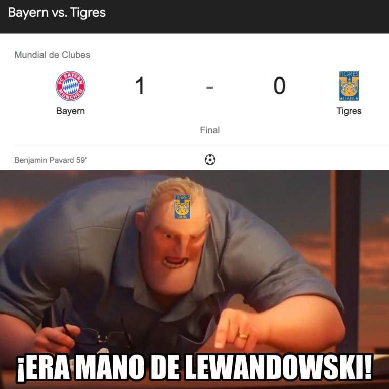 Los memes tunden a los Tigres tras caer ante Bayern | Las reacciones en redes sociales no se hicieron esperar luego de la derrota de los del ‘Tuca’ en el Mundial de Clubes.