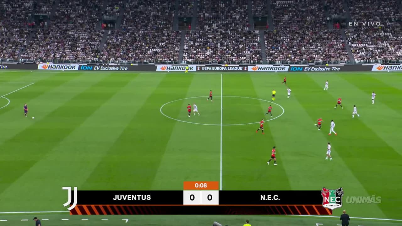 ¡En vivo! Juventus vs NEC Nijmegen: arranca la batalla por la Europa League