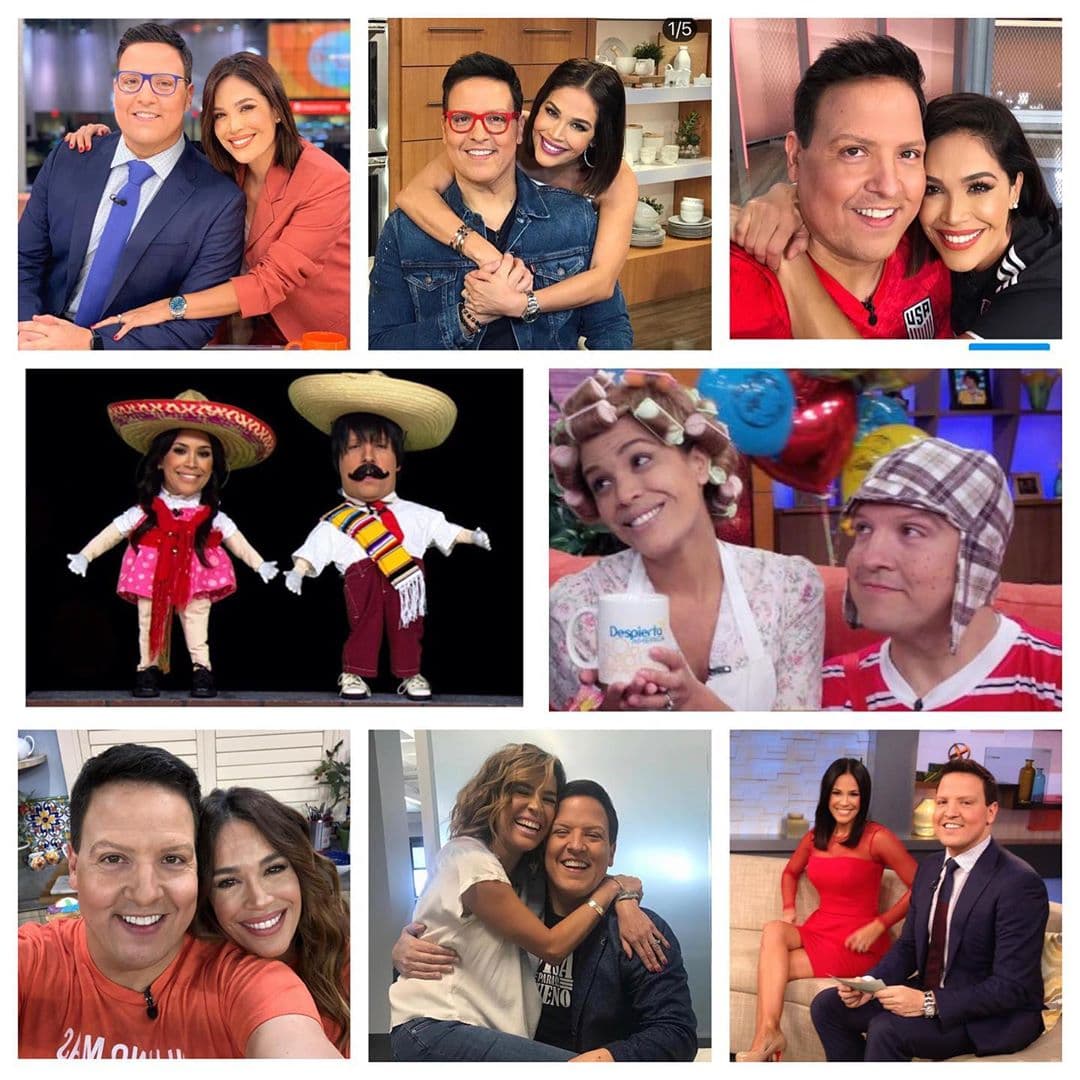 Karlita lo felicitó con estas fotografías de algunos divertidos momentos que han pasado juntos.