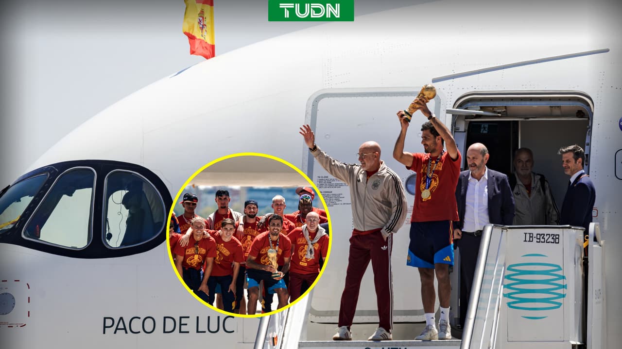 ¡El campeón del Mundial está en casa! España aterriza en Madrid