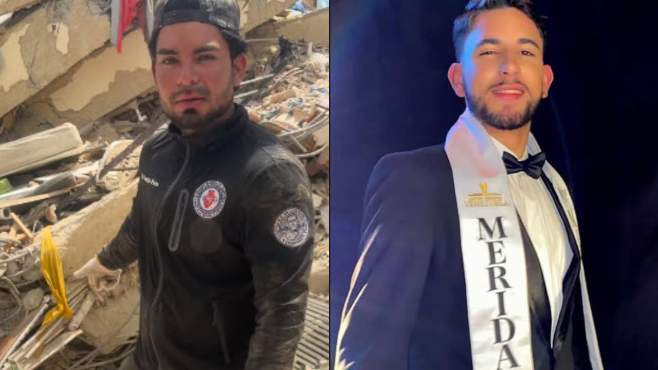 Mister Universo Venezuela reacciona tras reportarse supuesta muerte de su novio entre escombros