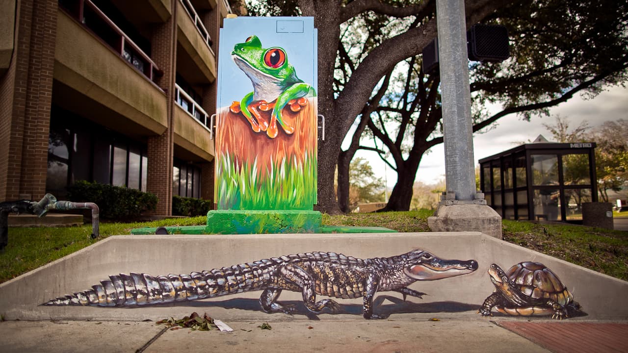 Título de obra: Animals
<br>Artista: Ana Ronen
<br>Ubicación: Richmond y Rogerdale