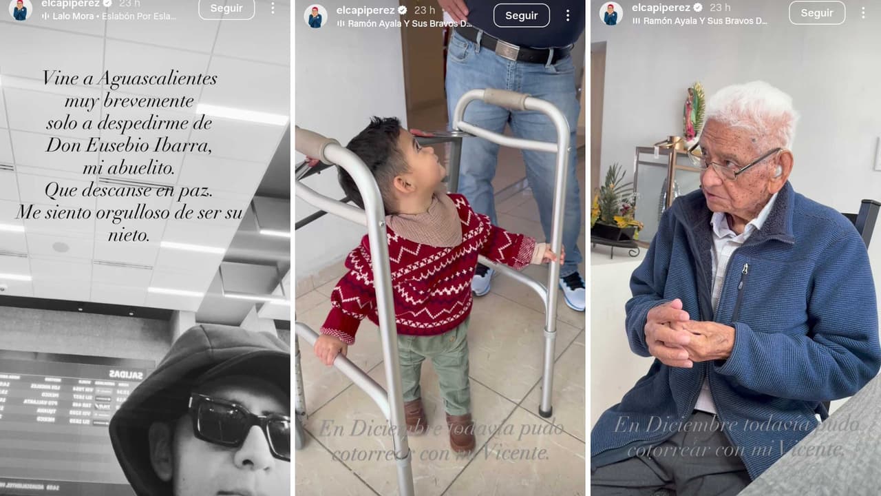 'El Capi' Pérez reveló que su abuelito falleció.