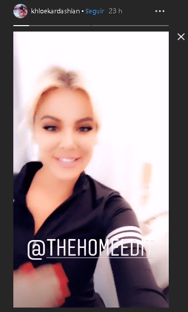 En dos breves videos publicados en sus historias de 
<b><a href="https://www.instagram.com/khloekardashian/?hl=es-la" target="_blank">Instagram</a></b>, reveló las reparaciones que le hicieron a su casa: "Entré en mi casa (de Calabas) porque me mudo y ¿adivinen quién está aquí?", señala en las publicaciones refiriéndose al personal de la compañía contratista.