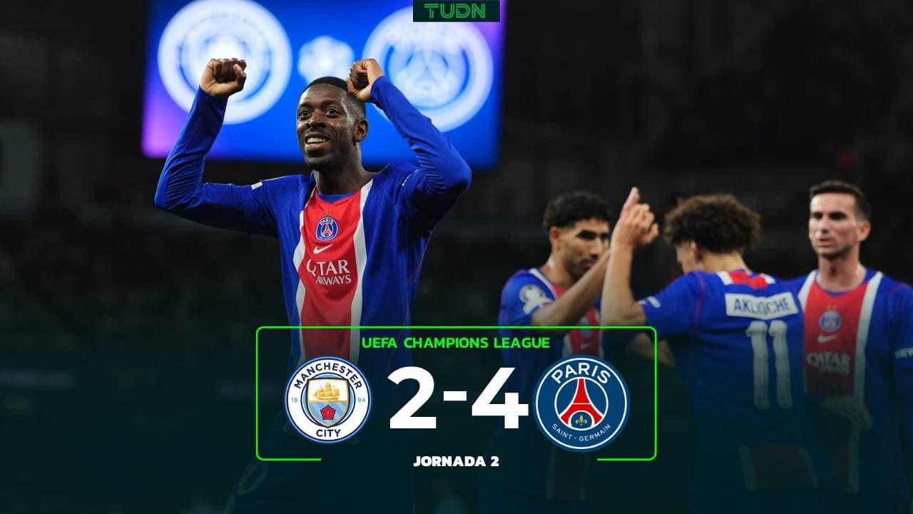 Manchester City vs. PSG: Goles, resultado y resumen del partido de la UEFA Champions League