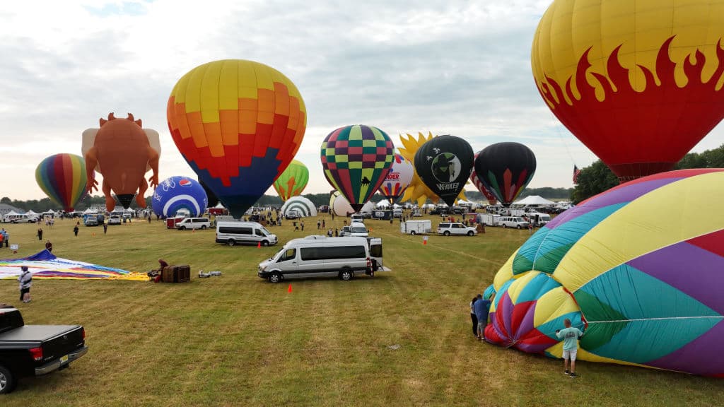 Se trata del The New Jersey Lottery Festival of Ballooning, que este año celebra su aniversario No. 39.
