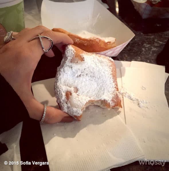 Todas las veces que Sofía Vergara sale comiendo en su Instagram